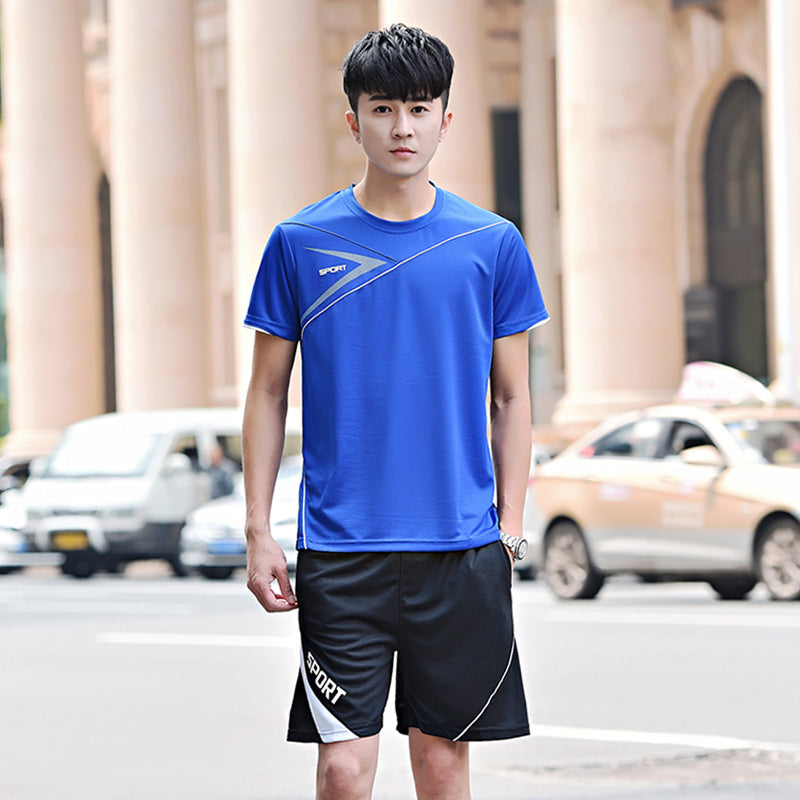 Sportswear Suit Quick-Drying Casual Running Loose Fit Sportswear Fitness Sports Set