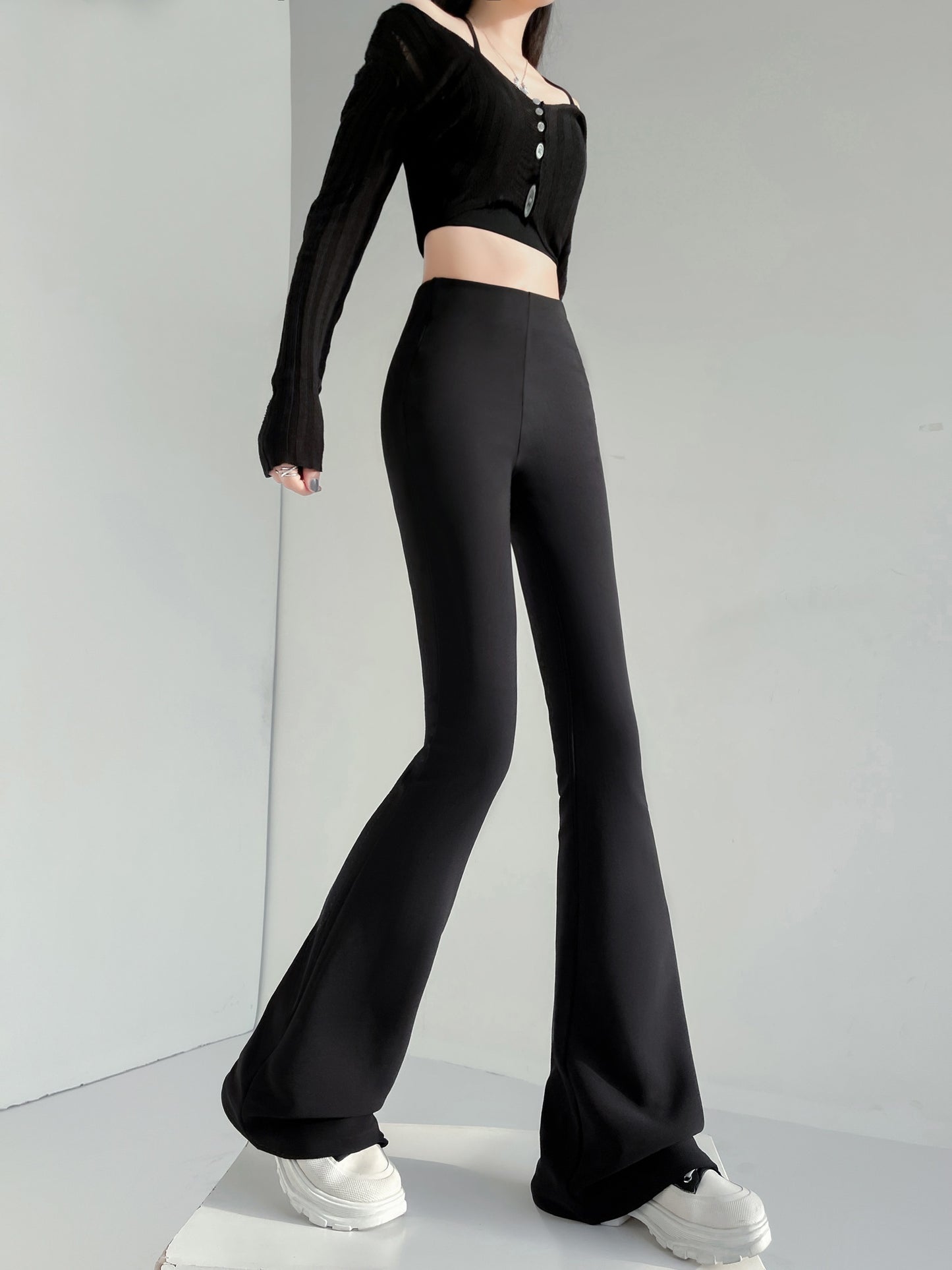 Flared-leg Pant