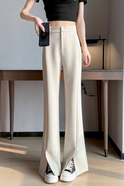 Flared-leg Trousers