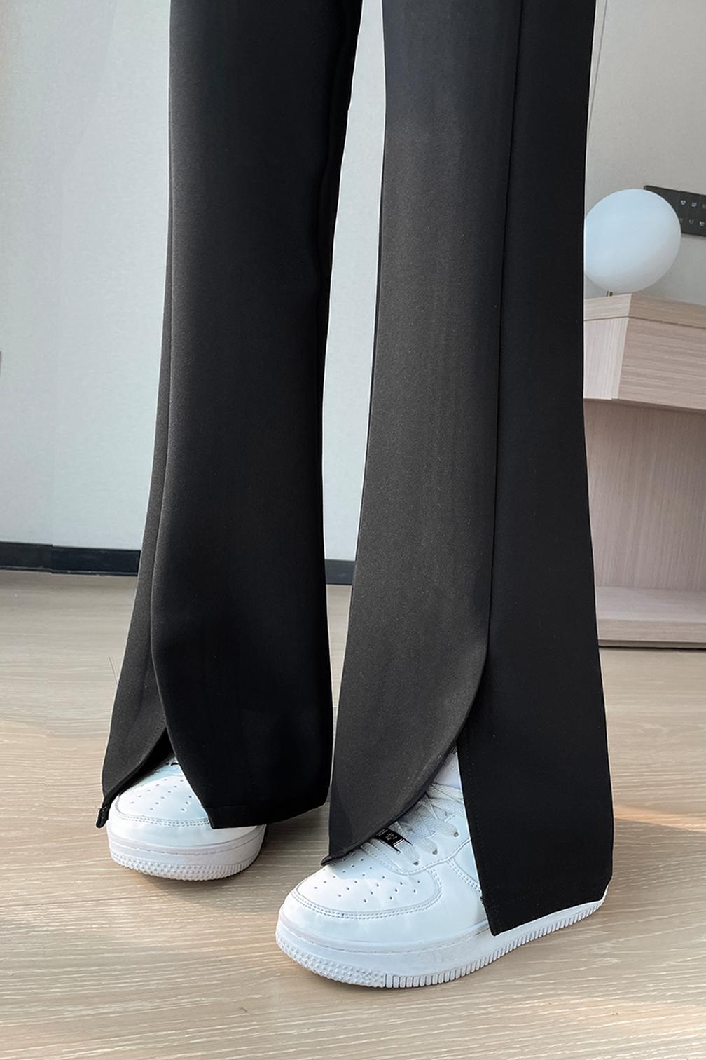 Flared-leg Pants