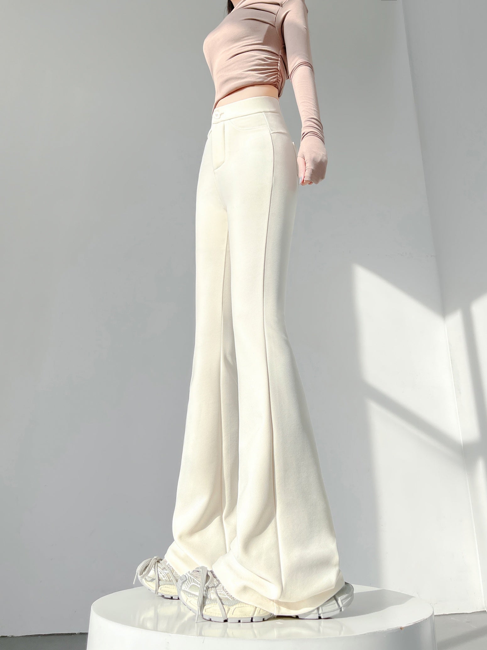 Flared-leg Pant