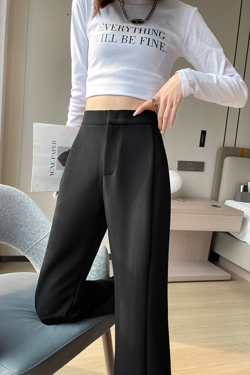 Flared-leg Trousers