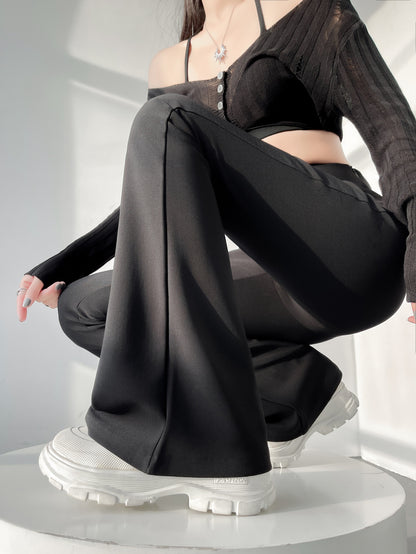 Flared Leg Trouser