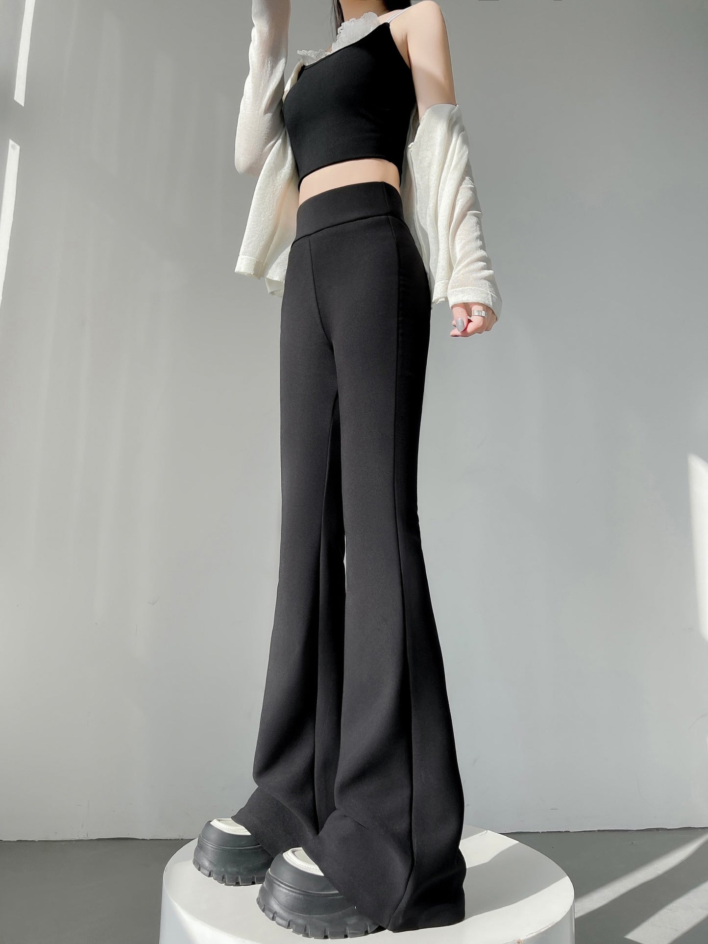 Flared-leg Pant