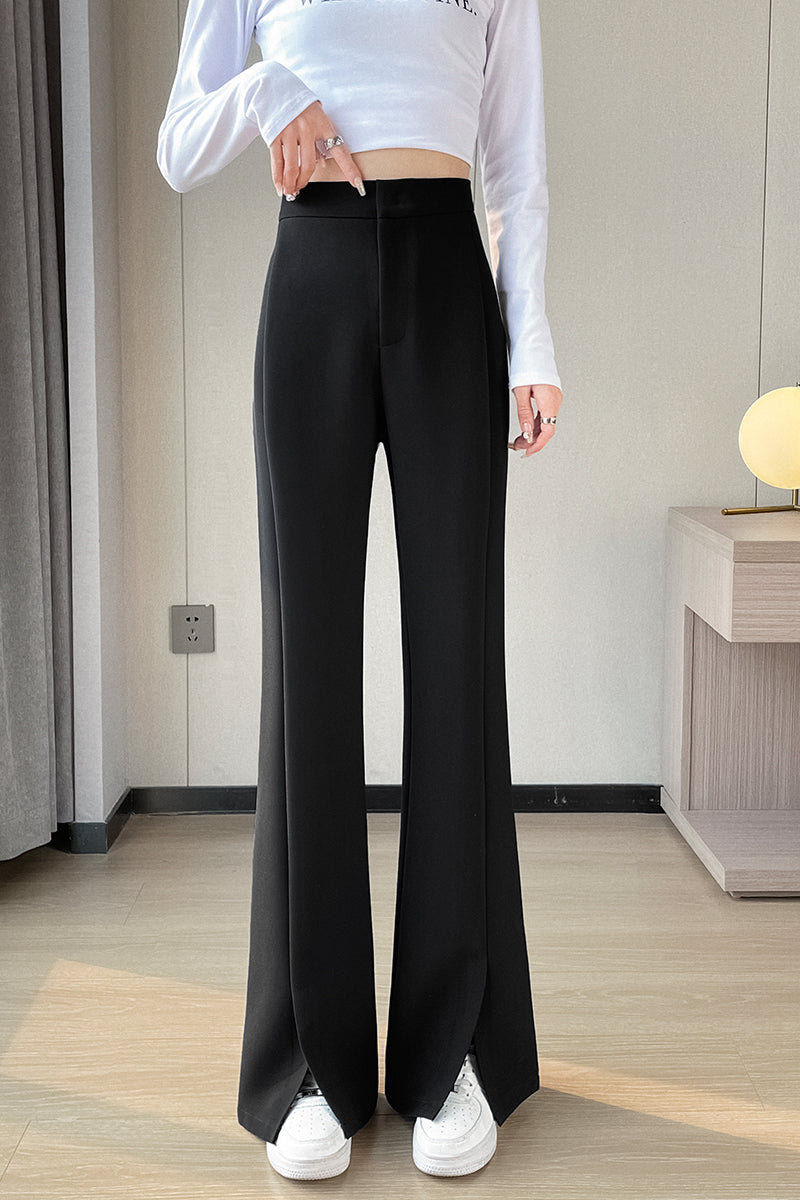 Flared Leg Trousers