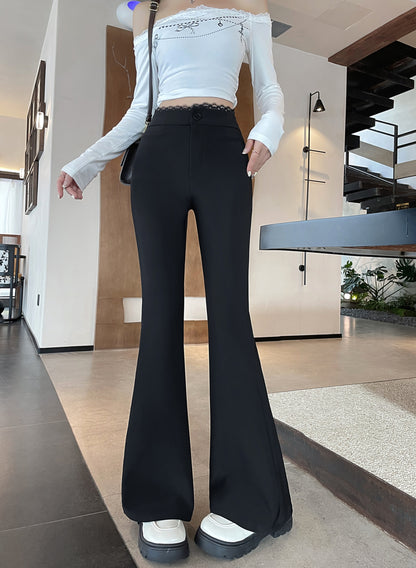 Flared-leg Pants