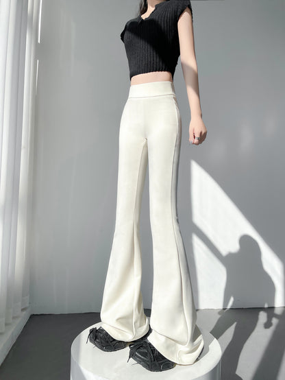 Flared-leg Pants