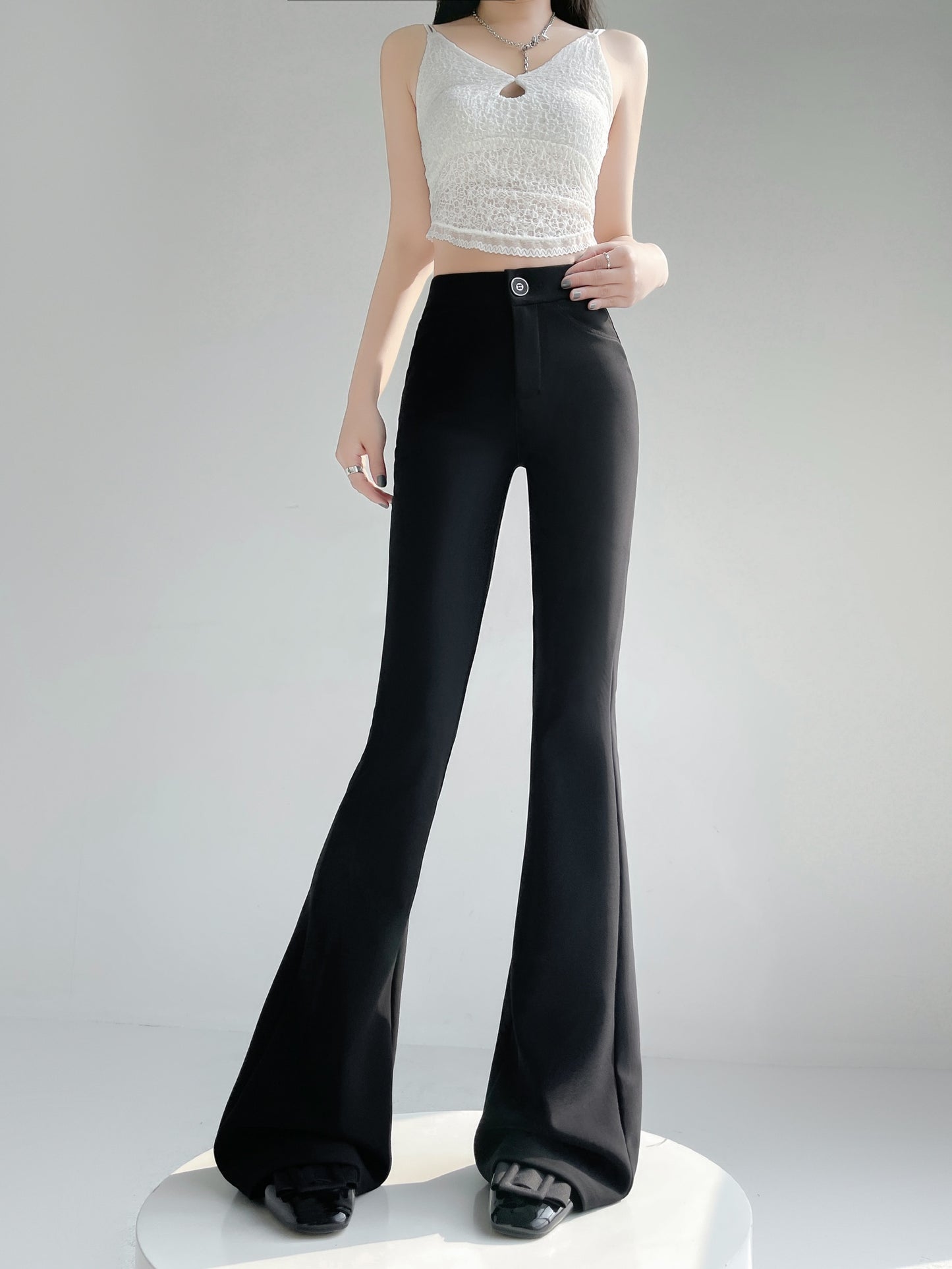 Flared-leg Pant