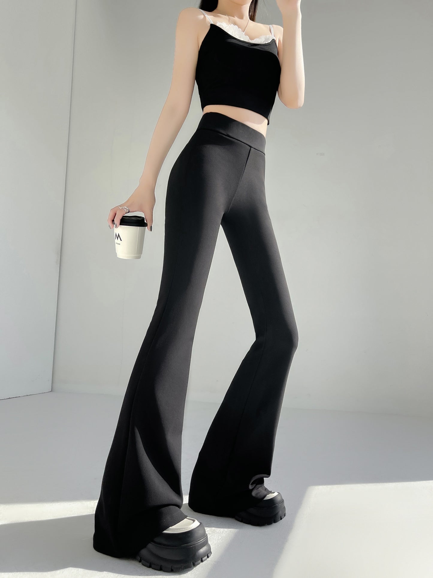 Flared-leg Pant