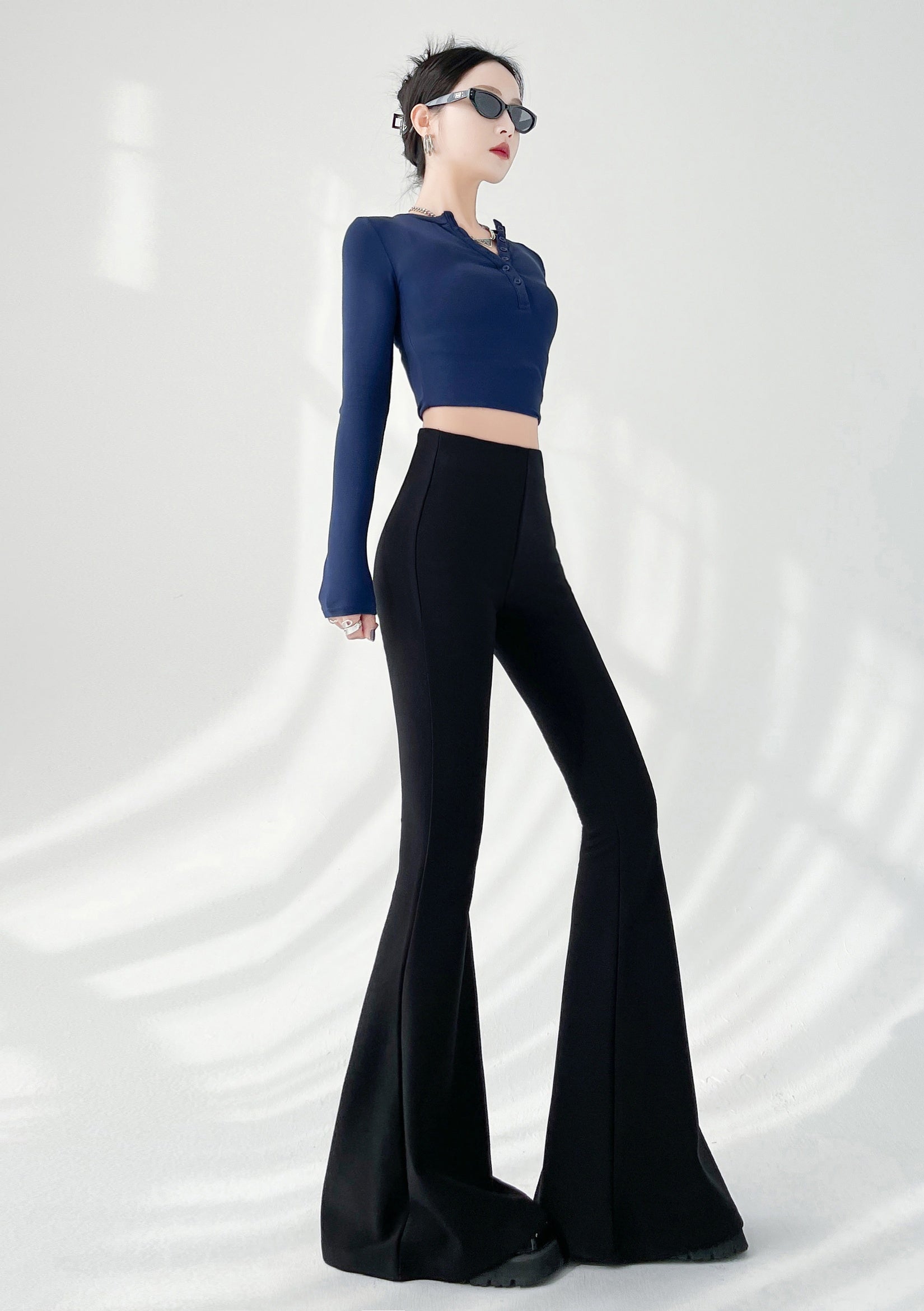 Flared-leg Pant