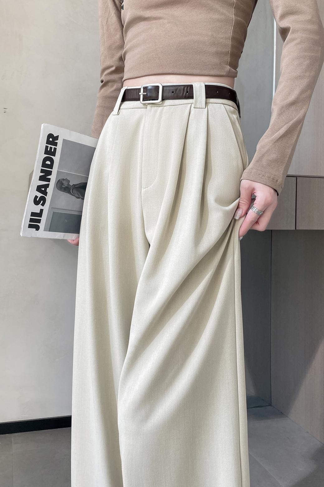 Pleated Trousers