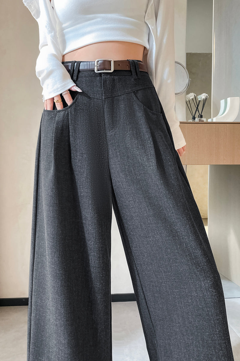 Pleated Pants