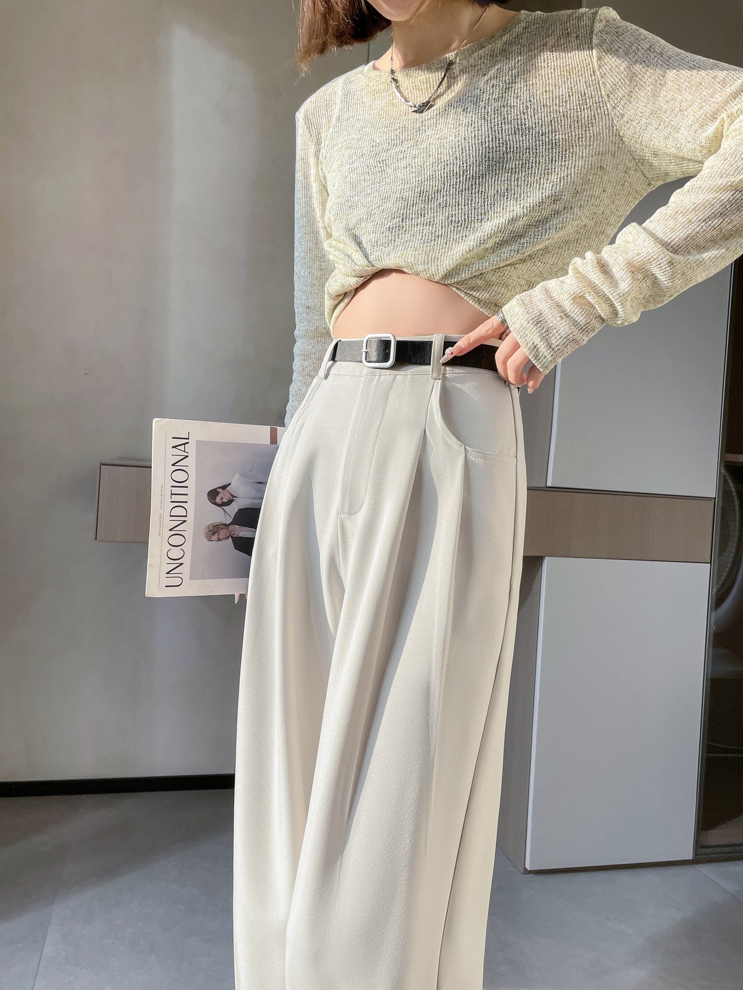 Pleated Pant