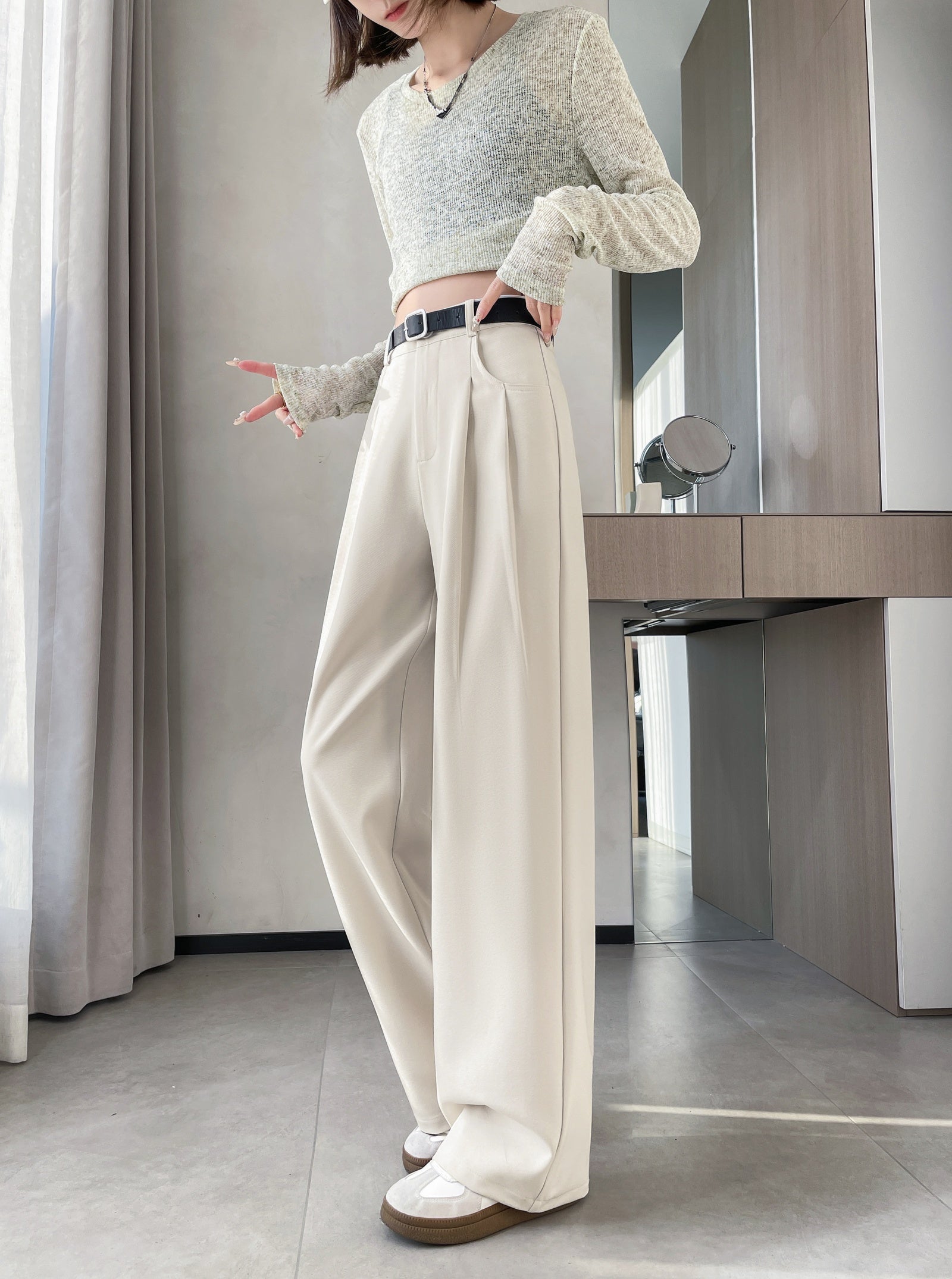 Pleated Trousers