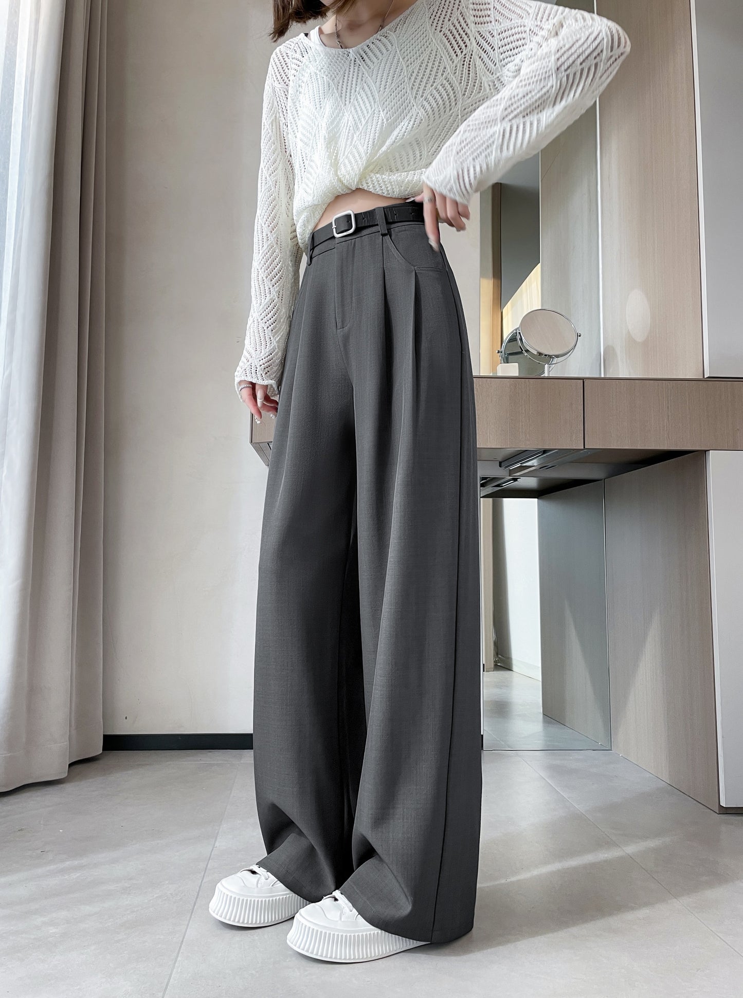 Pleated Trousers