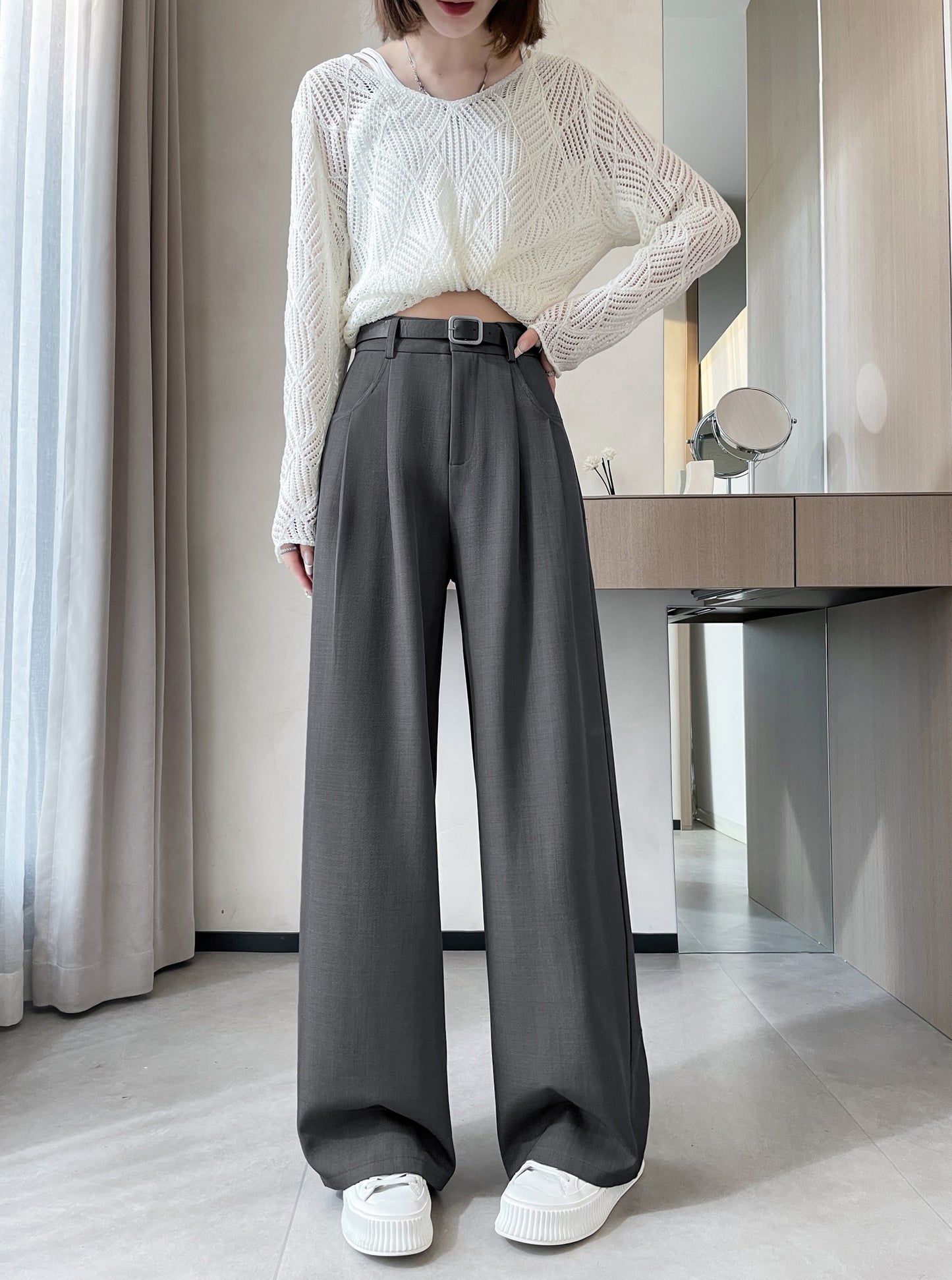 Pleated Trousers