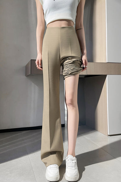 Straight-leg Trousers