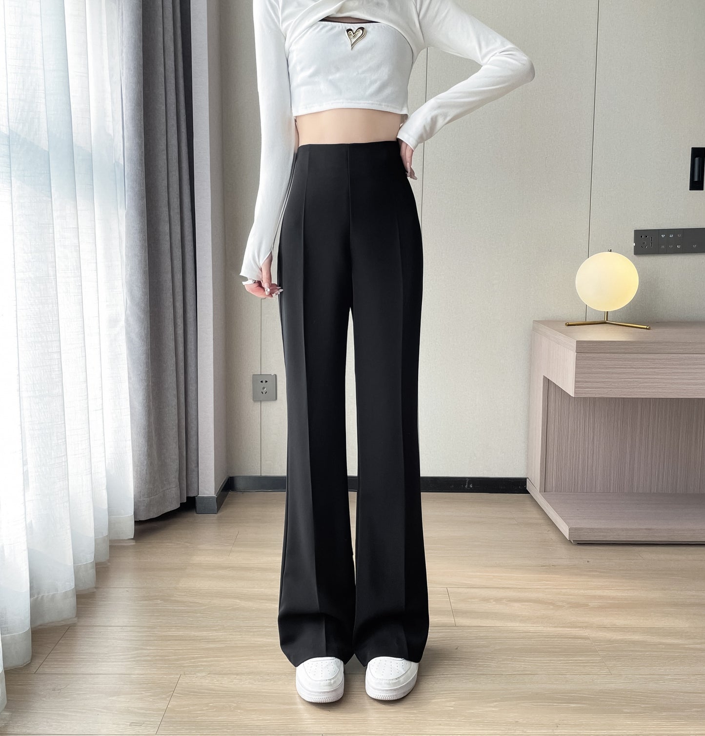 Straight-leg Trouser