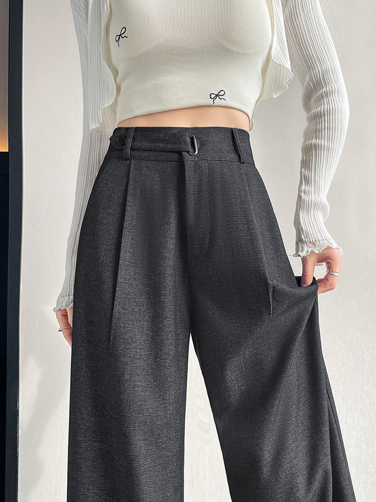 Straight-leg Trousers