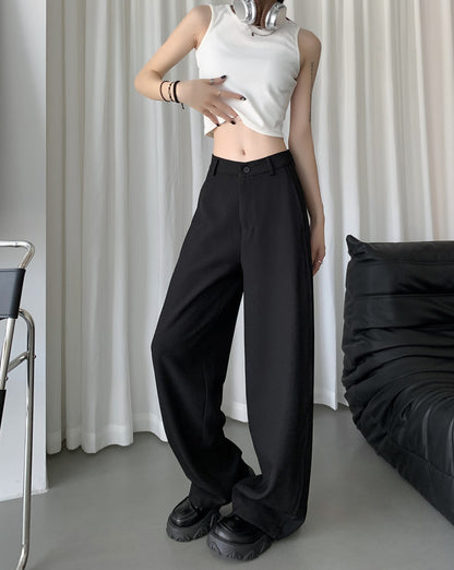 Straight-leg Trousers