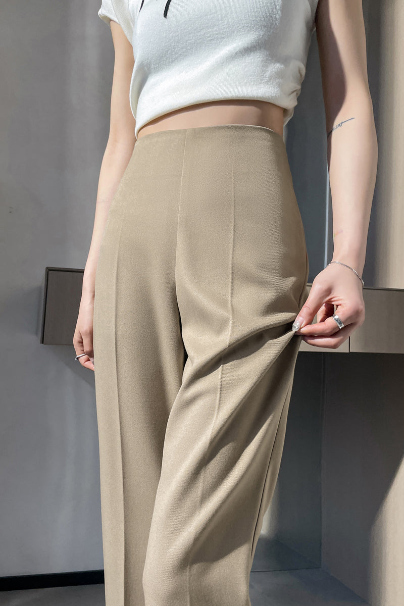 Straight-leg Trousers