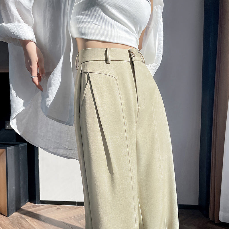 Straight-leg Trousers