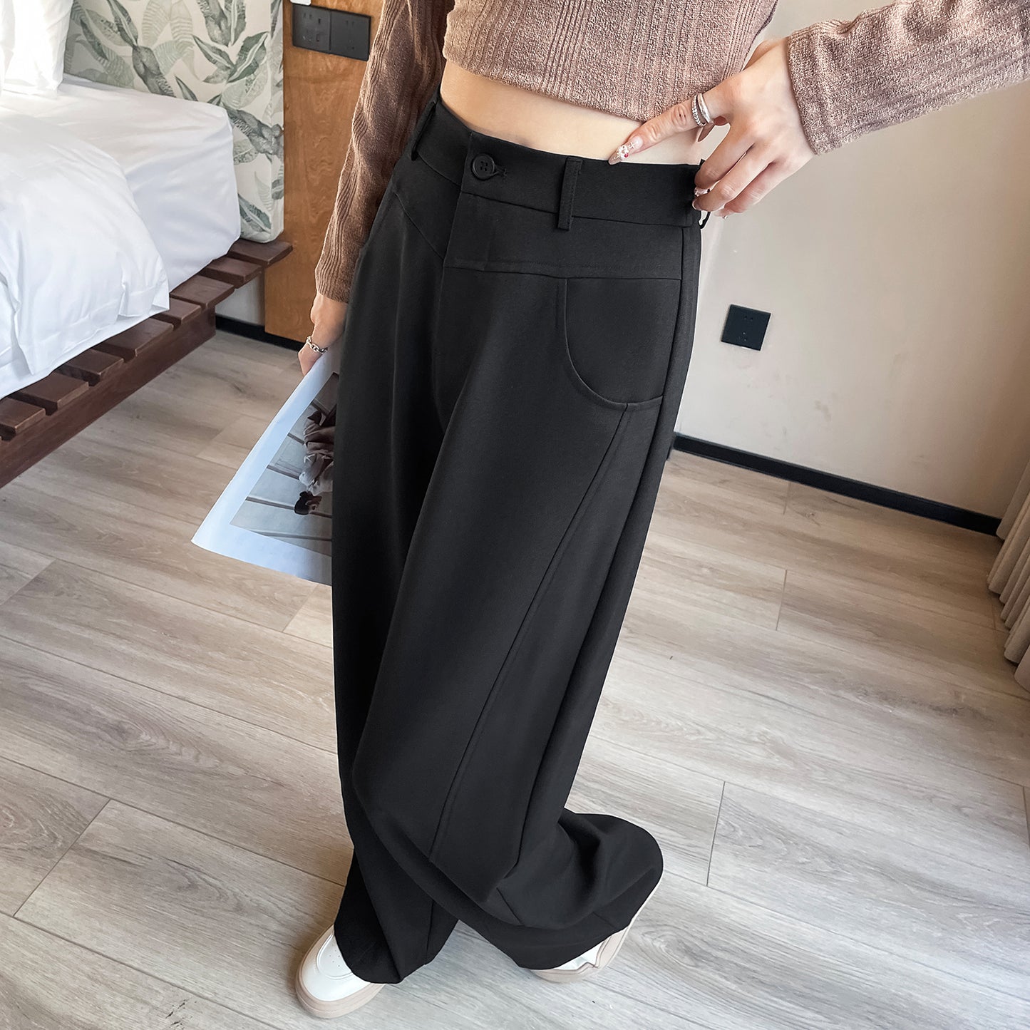 Straight-leg Pant