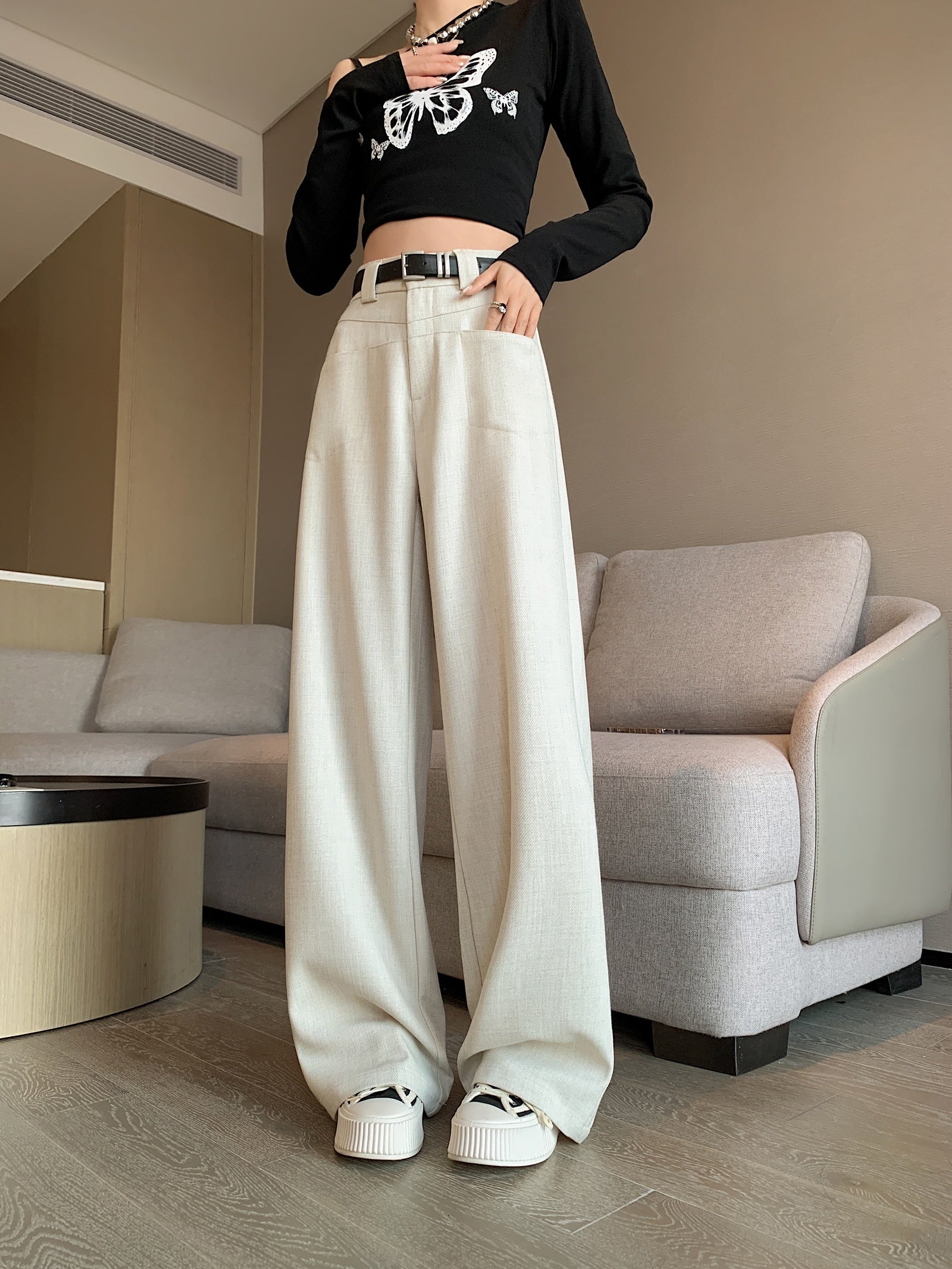 Straight-leg Pant