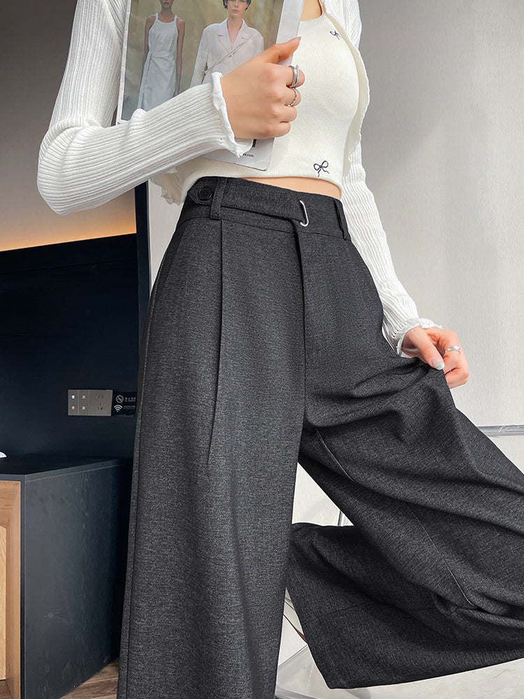 Straight-leg Trousers