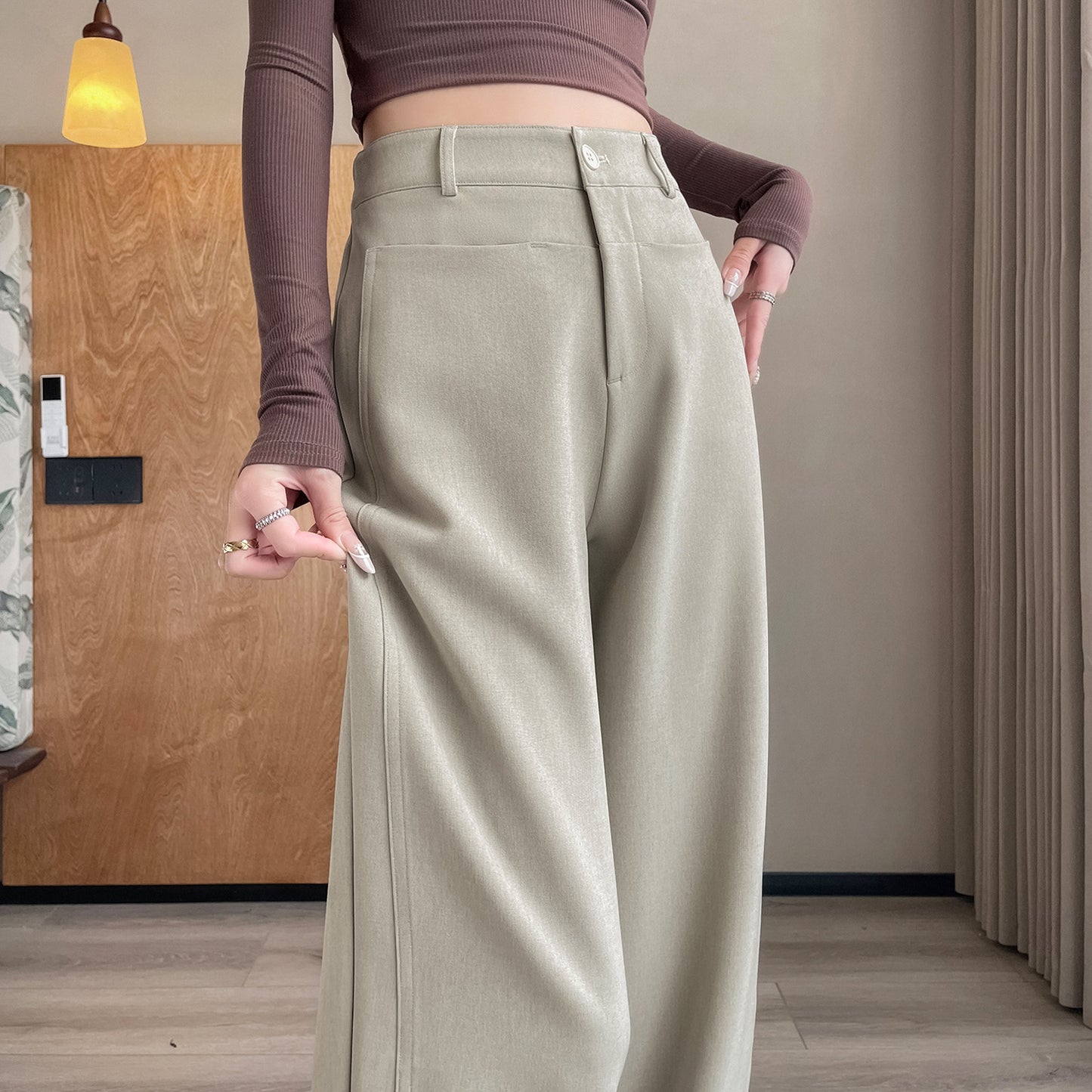 Straight-leg Pant