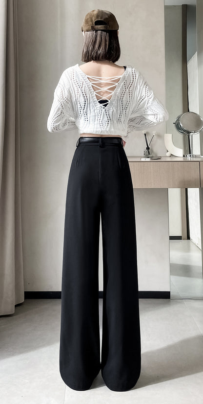 Straight Leg Trousers