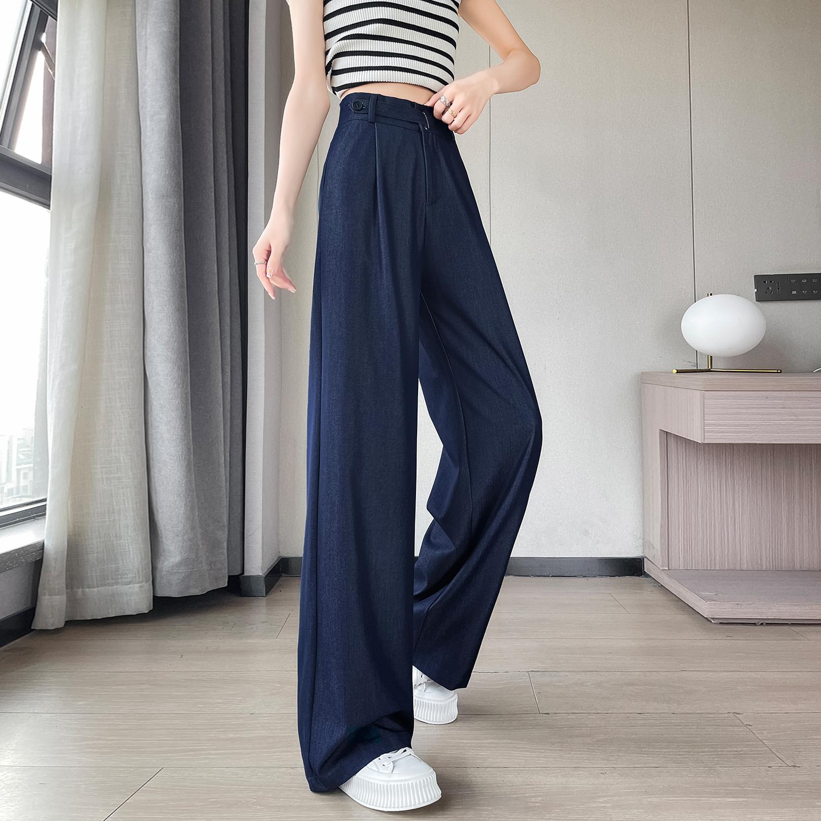 Straight-leg Trousers