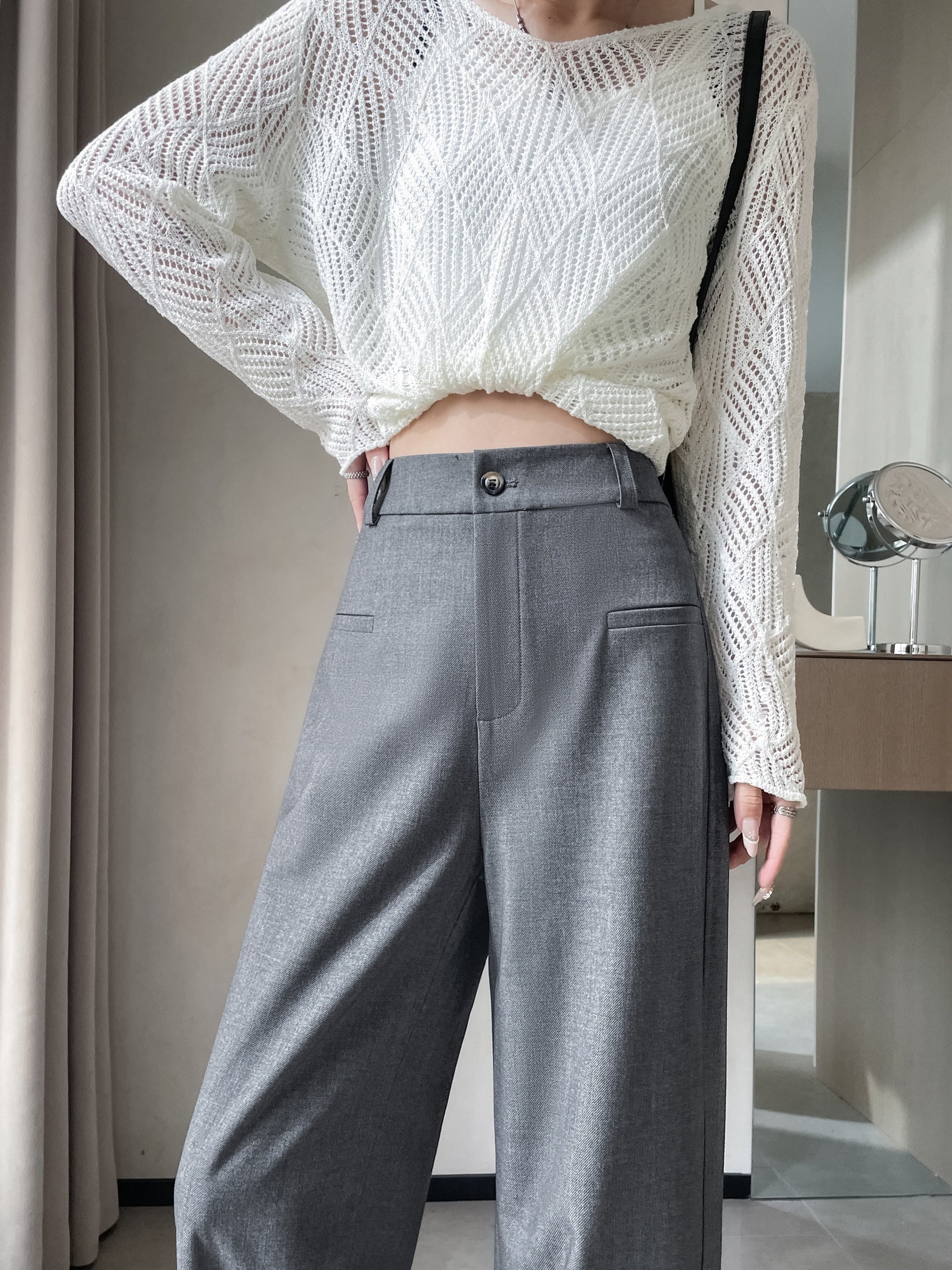 Straight-leg Trouser