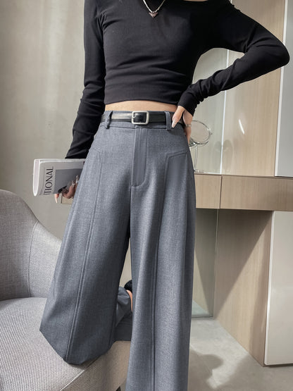 Straight Leg Trousers