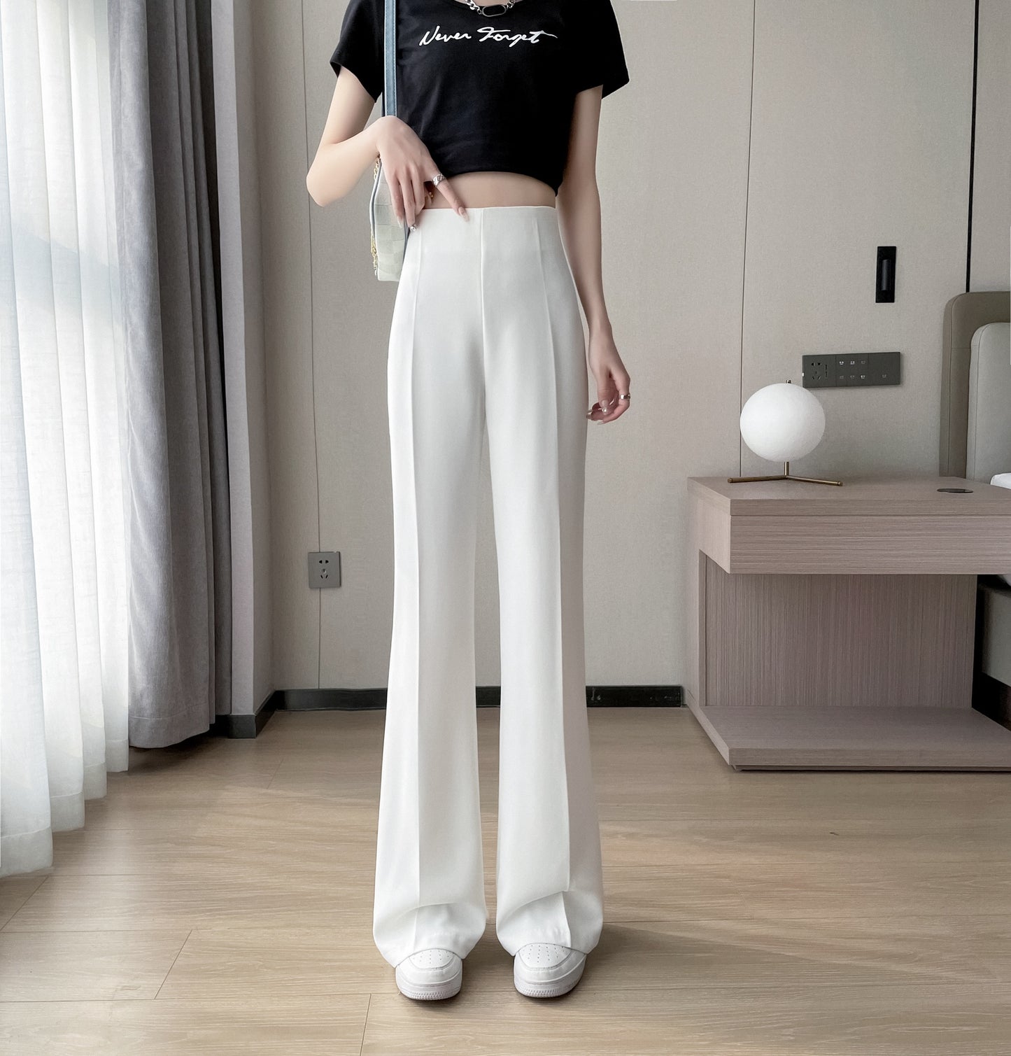 Straight Leg Trousers