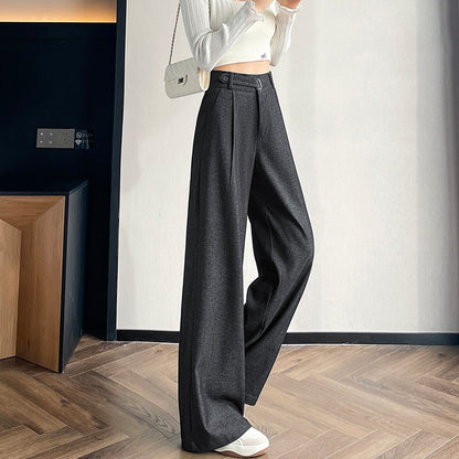 Straight Leg Trousers