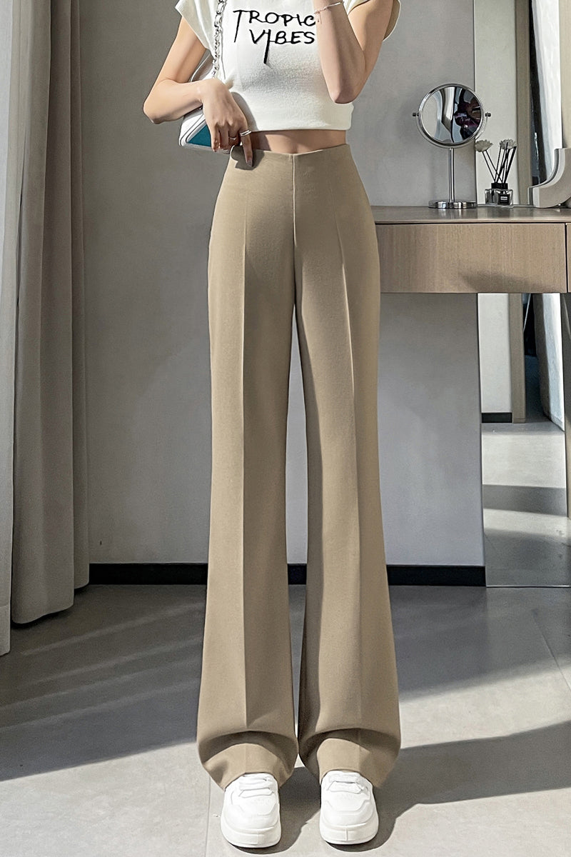 Straight-leg Trousers