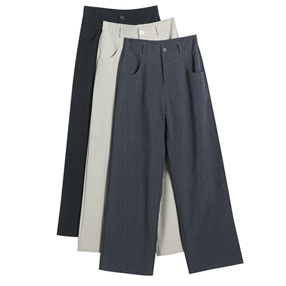 Straight-leg Trousers