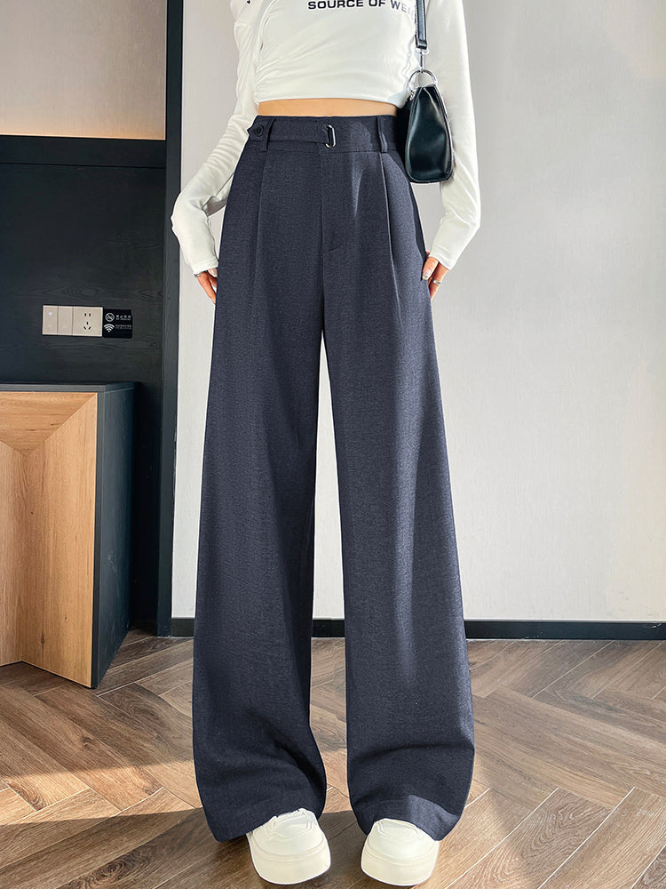 Straight-leg Trousers