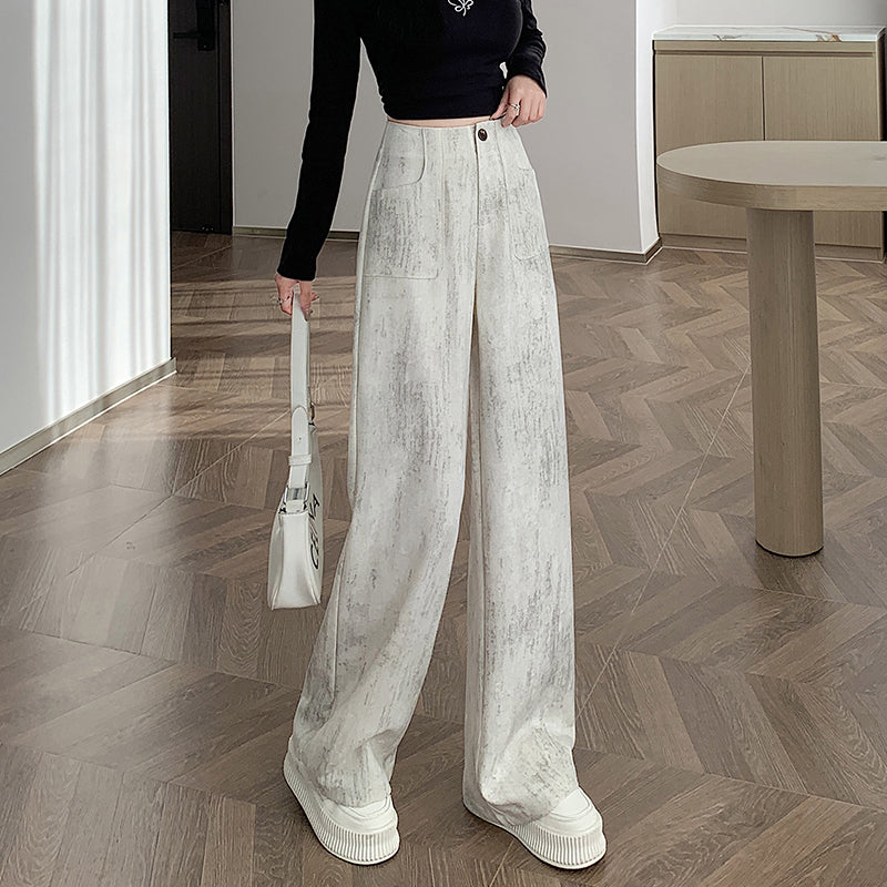 Straight-leg Trousers