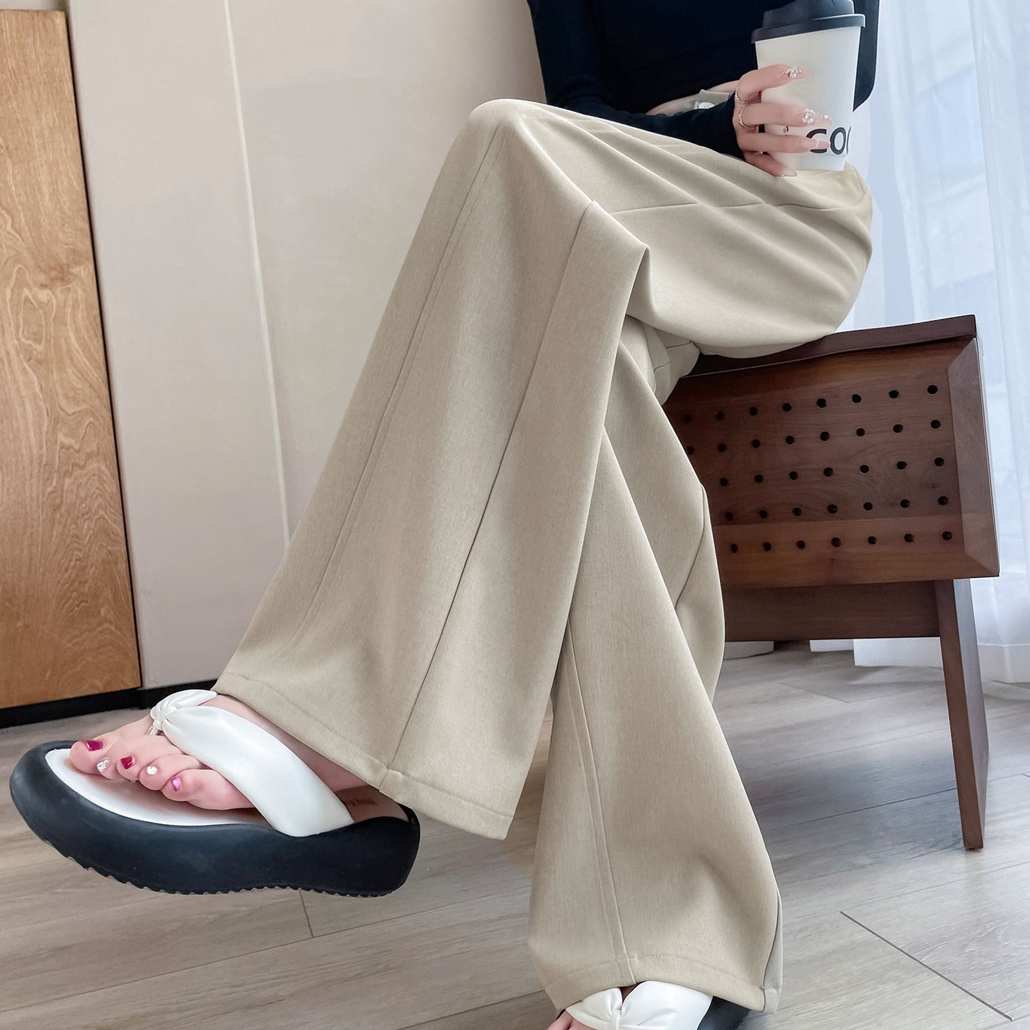 Straight-leg Trouser