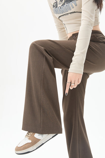 Straight-leg Trousers