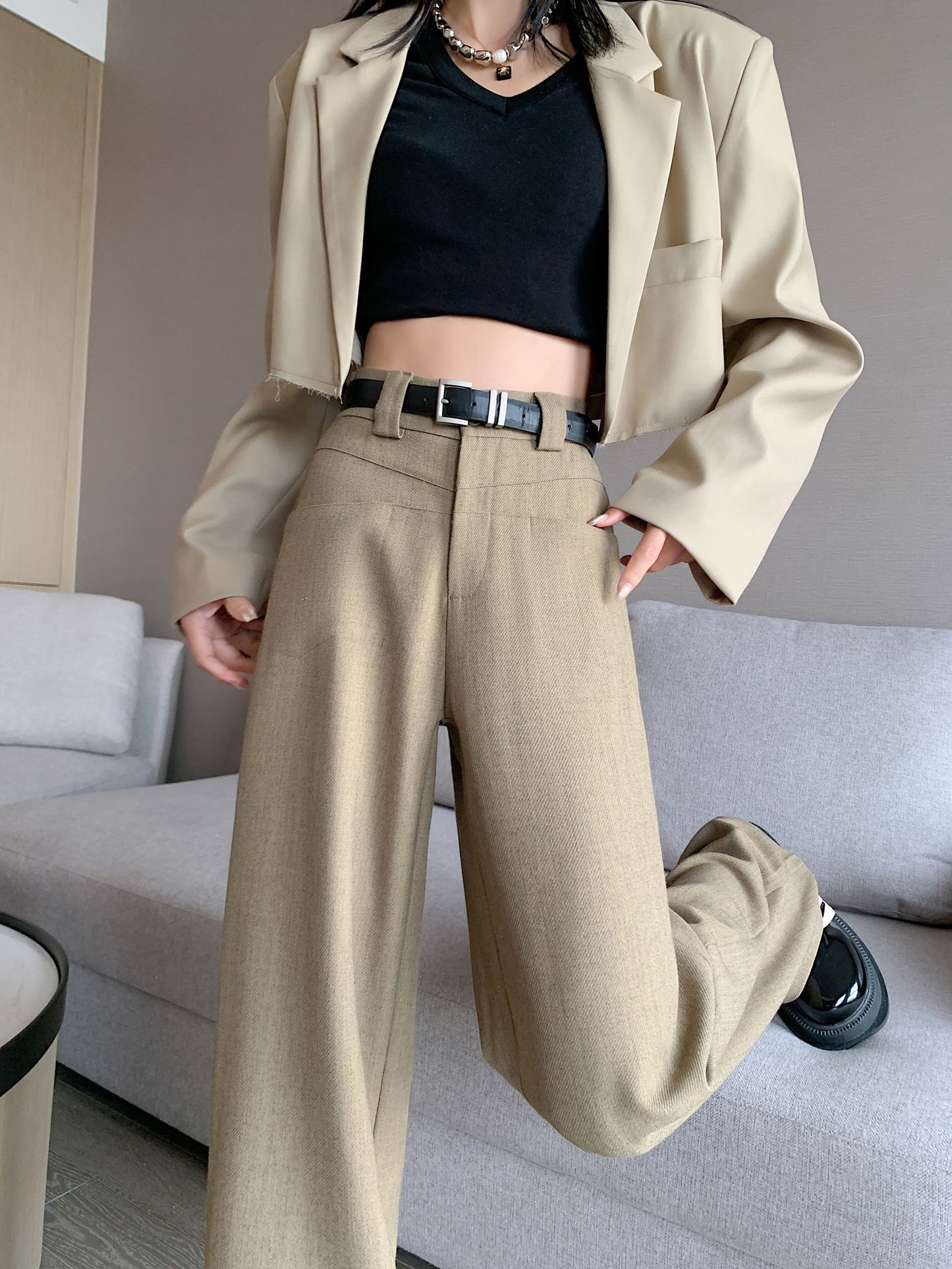 Straight-leg Pant