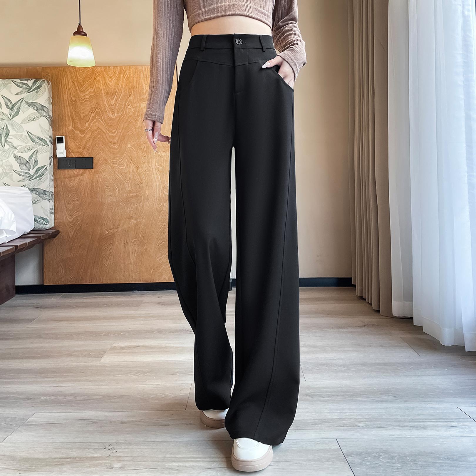 Straight-leg Trousers