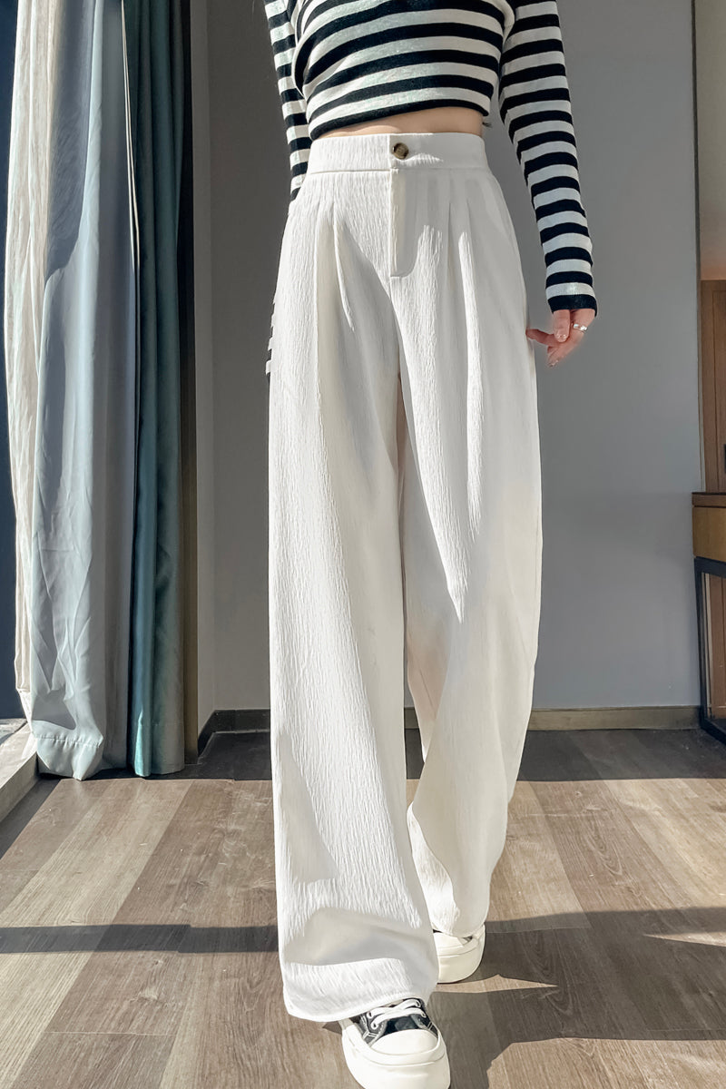 Straight Leg Trousers