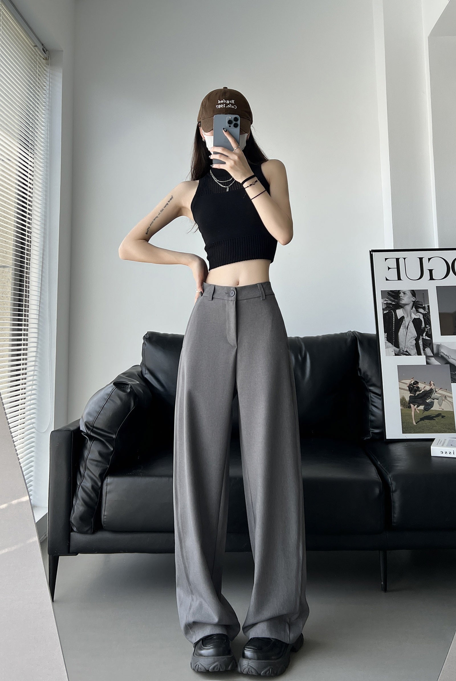 Straight-leg Pant