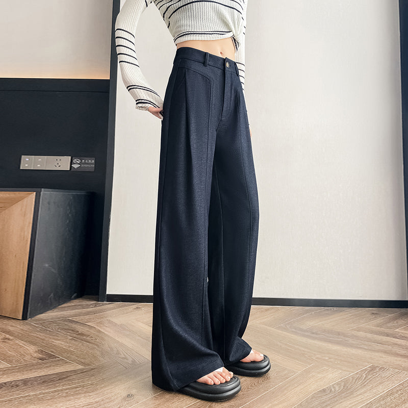 Straight-leg Trousers