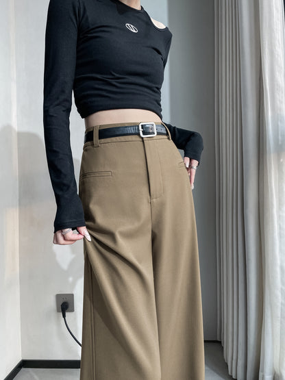 Straight-leg Trousers