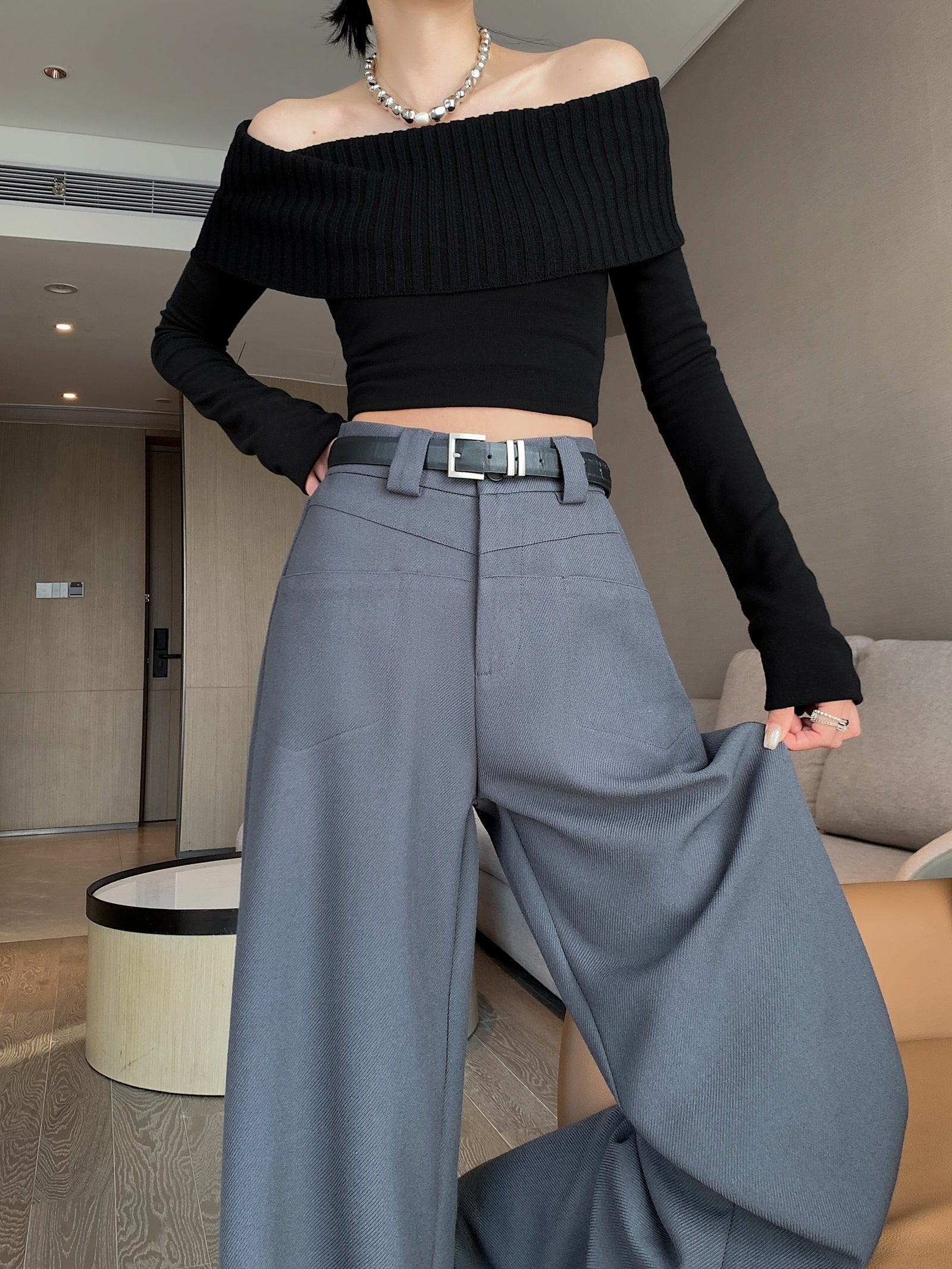 Straight Leg Trouser