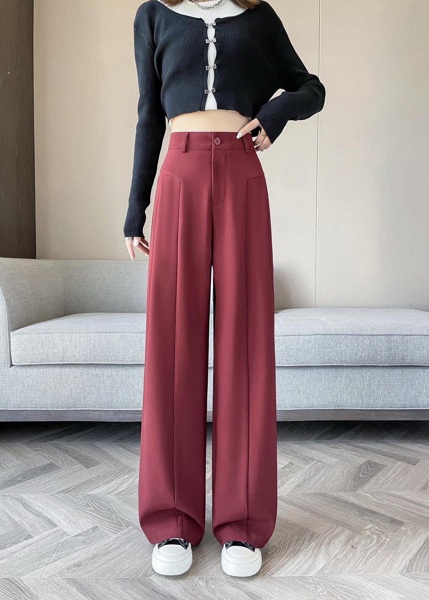 Straight-leg Pants